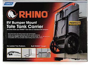 Camco - Bumper Mount Tote Tank Holder - 39010