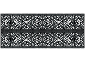 Camco - Outdoor Mat 8ft X 20ft Charcoal Botanical W/uv - 42833