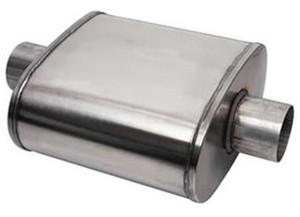 Corsa Exhaust - Pro Series Muffler 3.0 In Id/od C/c Weld On Weld On 16.00 In Oal 304ss - CP30CTR