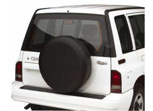 Covercraft Industries - Small Blk Spare Tire Cover (26.529in Dia) - ST1001