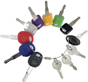 Creative Group - Global Master/generic Key Ring Set - KEYRING-MASTER