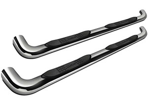 Dee Zee - 1417 Silverado/sierra 1500/1517 Silverado/sierra 2500/3500 Double Cab 4in Nerf Bar Stainless - DZ372527