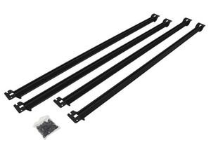 Dee Zee - Dee Zee Overland Side Rail Kit Fullsize 5.5ft Bed (4 Rails) Use W/ Dz Cab Rack - DZ95011TB