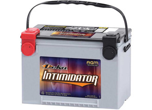 Deka Batteries - Intimidator Agm 12v Battery 750 Cca W/ Top & Side Posts - 9A78