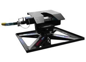 Demco - Recon 21k Flat Deck Aluminum Bed With Recessed Goose Ball Black - 6459