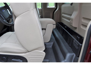 DU-HA - 0408 F150 Regular Cab Behindtheseat Storage/gun Case Black - 20105
