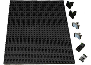 DU-HA - Truck Bed Organizer Slide Out Mat For Standard Bed (6ft To 6.5ft) Black - TMAT-KIT-76X50