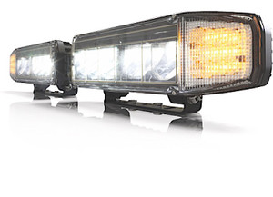Ecco Safety Group - Led Dot Light/snow Plow Light Left & Right Kit Heated Lens 1224v W/10ft Harness - EW4009