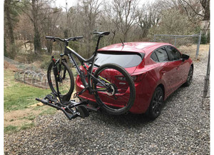 EcoHitch - 1418 Mazda 3 Hatchback Ecohitch In Trailer Hitch Hidden Design 2in Black - X7305