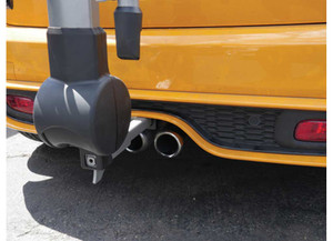 EcoHitch - 1719 Cooper S Convertible Ecohitch Trailer Hitch Hidden Design 11/4in Black - X7357