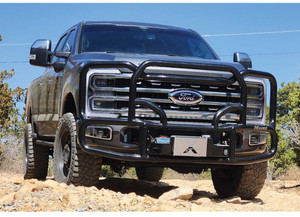 EX GUARD - Winch Box With Builtin Recovery Points For Fx & Hx Series Grille Guards - WB-9512-B