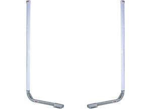 Extreme Max - Post Trailer Guideon 65in Galvanized Uprights With Stainless Steel Hardware - 3005.5545
