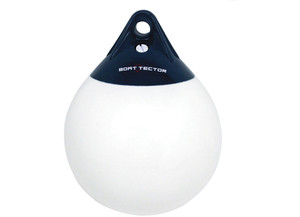 Extreme Max - Buoy Pvc A Series 7.5x11white/blue - 3006.7324