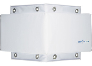 Extreme Max - Dock Corner Bumper White 12in X 12in X 6in X 4in - 3006.7333