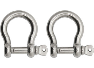 Extreme Max - Bow Shackle 5/8 Stainlessbulk 2pk - 3006.8299.2