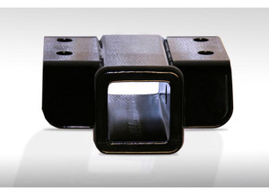 Fab Fours - Ranch 2in Receiver (fits All Full Size Black Steel Front Bumpers) - M1750-1