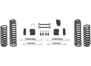 Fabtech - 0718 Jeep Wrangler Jk 4dr 3in Suspension Kit W/ Shocks - FTS24097