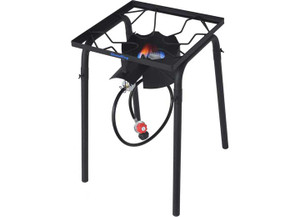 Flame King - 100000 Btu Propane Gas Single Burner W/ Legs - FK-100KSB