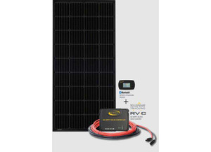 Go Power! - Gpeclipse200: 200w Black Solar Kit W/30amp Mppt Controller - 83315