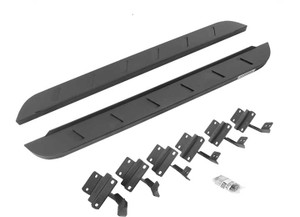 Go Rhino - 17c F250/f350 Regular Cab 48in Rb10 Slim Line Running Boards Txt Powder Coat Complete Set - 634417348SPC