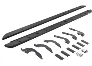 Go Rhino - 05c Tacoma Double Cab 87in Rb10 Slim Line Running Boards Complete Set - 63442987SPC