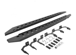 Go Rhino - 0914 Ram 1500 Quad Cab 80in Rb20 Slim Line Running Boards Complete Set - 69409980SPC