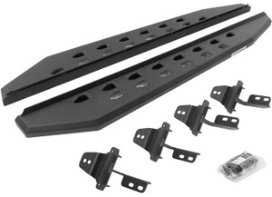 Go Rhino - 0718 Wrangler Jk 48in Rb20 Slim Line Running Boards Powder Coat Complete Set - 69492648SPC