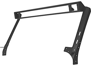 Go Rhino - 0717 Wrangler Wlf Windshield Light Mount Frame With Light Plate - 731423T