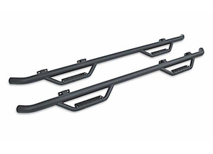 Go Rhino - 0517 Tacoma D2 Dominator Sidesteps Textured Black - D24429T