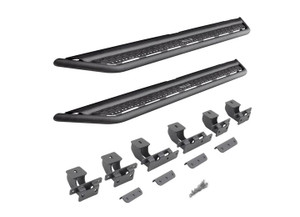 Go Rhino - 21c Bronco Dominator Extreme D6 Sidestepscomplete Kit:sidestep+brackets Textur - D64129T