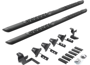 Go Rhino - 0718 Wrangler Jk Unlimited 68in Vseries V3 Side Step And Brackets - V3450568T