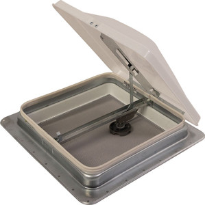 Heng's - Rv Roof Vent 14in X 14in Manual Lift White - 71111A-C