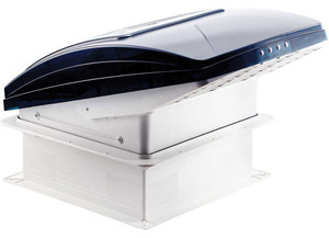 Heng's - Zephyr Ultra Uilt In Rain Shield 14in White Lid W/remote - SV1115-G4