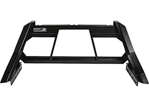 Highway Products - Savage Open Post Smooth Black Upright Smooth Black Center Size 1 - 4011-047-BK62