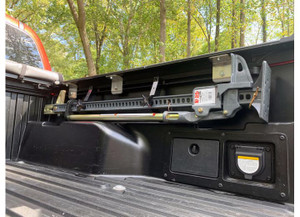 Hi-Lift Jack - 05c Toyota Tacoma Hilift Black Jack Mount On The Bed Rail - TTBM-100