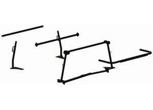 Holman - The Pro Rack Leg & Crossbar Kit  Fullsize Trucks W/ Cap  29in H Cap - 12003