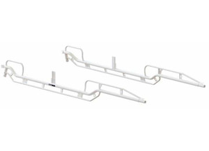 Holman - The Pro Rack Side Channel Kit  Forklift Loadable Long Bed Single Cab White - 12202W