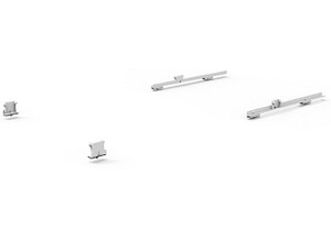 Holman - Mount Kit Clamp & Lock Ladder Rack Ford Transit - 408TC