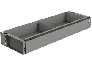 Holman - Single 50in W/locking Shelf Drawer With (1) Divider And Compatable Key Lock Grey - 48152