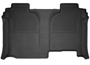 Husky Liner - 19c Silverado/sierra 1500 Crew Cab 2nd Seat Floor Liner (full Coverage) Weatherbeater Series Black - 14221