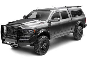 Husky Liner - 1923 Ram 2500 Fender Flares Drt Style Extended 4 Pc Set Black - 2805938