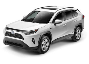 Husky Liner - 1924 Rav4 Aeroskin Low Profile 1 Pc Smoke - 2842173