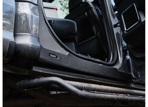 Husky Liner - 0914 F150 Crew Cab Trail Armor Rocker Panel  4 Pc Set Black - 2874069