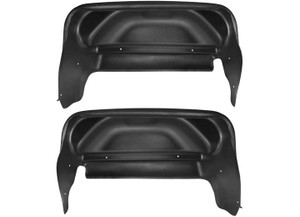 Husky Liner - 14c Sierra Rear Wheel Well Guards Wheel Well Guards Black - 79031