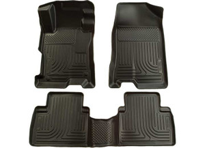 Husky Liner - 0609 Fusion/mkz/milan Fwd Front & Second Seat 3pc. Combo Liner Black - 98301