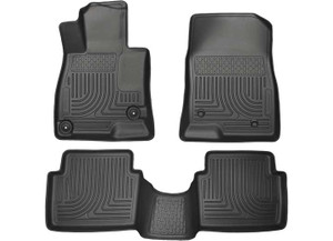 Husky Liner - 1416 Mazda 3 Front/2nd Seat Floor Liners Black - 98651