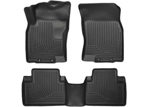 Husky Liner - 1420 Rogue Front/2nd Seat Floor Liners Weatherbeater Series Black - 98671