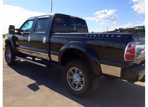 ICI - Innovative Creations - 9703 F150 Std Cab 6.5 Bed W/o/f Stainless Steel Rocker Panels - T0493-304M