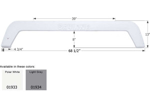 Icon Technologies Limited RV - Fender Skirt Tandem Skyline Fs1933 Polar White - 1933