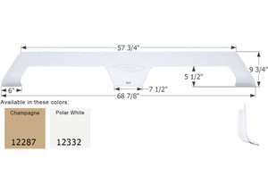 Icon Technologies Limited RV - Fender Skirt Tandem Gulf Stream Fs2287 Polar White - 12332